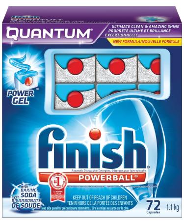 Finish Quantum with Baking Soda 72 Count