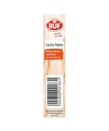 Buy Ruf Lievito Madre Sauerig - Mild Wheat-Sour Dough for Bread Baguette & Focaccia | 3x35g - Premium Dried Yeast for Baking - Buy Online on SooperMarket.com