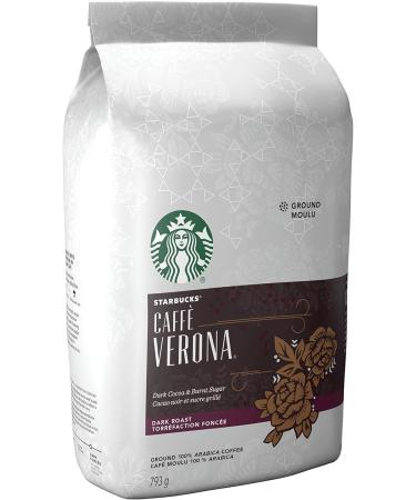 Starbucks Caff Verona Ground Coffee Dark Roast 793 Grams & Ground Coffee House Blend 793 Grams - Buy Online on SooperMarket.com