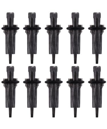 HighFree 10PCS Rock Wedge and Feather Shims 5/8  Concrete Marble Granite Rock Stone Splitting Hand Tools