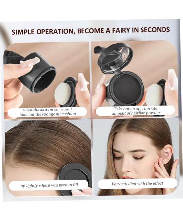 2Pcs Root Touch Up Powder Hairline Powder for Women Dark Brown & Light Brown Hair Loss Concealer Water & Sweat Resistant Hairline Powder for Thinning Women Men Hair Volume Powder Root Cover Up Hairli - Buy Online on SooperMarket.com