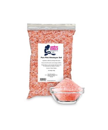 Premium Pink Himalayan Sea Salt (Coarse) 500g - 100% Pure Vegan Gluten-Free | Natural Pink Salt From Himalayan Mountains | Resealable Pouch for Grinder Refills - Enhance Flavor & Health Benefits