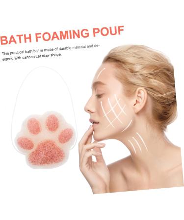 Mikinona 1pc Bath Cotton Body Wash Bath Shower Balls Body Puff Bath Pouf Shower Sponge Exfoliating Body Exfoliating Sponge Sponges Hydrophilic Polyurethane Face Washbasin - Buy Online on SooperMarket.com