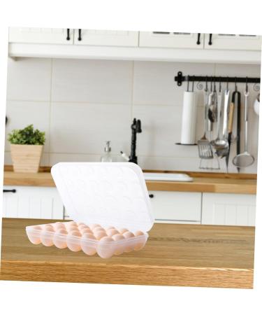 OSALADI Egg Carton Eggs Plastic Egg Trays Egg Holder Fridge Plastic Pallet Egg Drying Case Food Egg Box - Buy Online on SooperMarket.com