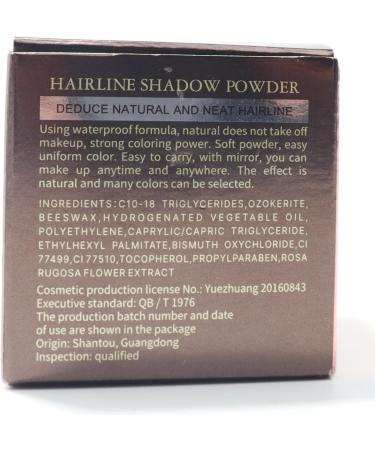 Sularpek Hairline Powder Hairline Powder Instantly Conceals Hair Loss Hairline Shadow Powder for Thinning Hair for Women and Men Bald Spots Eyebrows Beard Line Dark Brown - Buy Online on SooperMarket.com