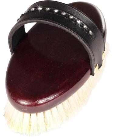 Horze Deluxe Soft Body Brush in Brown - One Size - Buy Online on SooperMarket.com