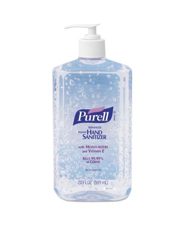 Purell 302312 Advanced Instant Hand Sanitizer 20oz Pump Bottle 12/Carton