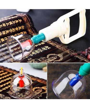 Cupping Therapy Set 32 Therapy Cups Cupping Set with Pump Professional Chinese Acupoint Cupping Therapy Sets Hijama for Cupping Massage Muscle & Joints - Buy Online on SooperMarket.com