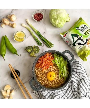 Nong Shim Soon Veggie Ramyun Instant Noodle Soup Mild Halal 112g (Pack of 15) by CNMART - Buy Online on SooperMarket.com