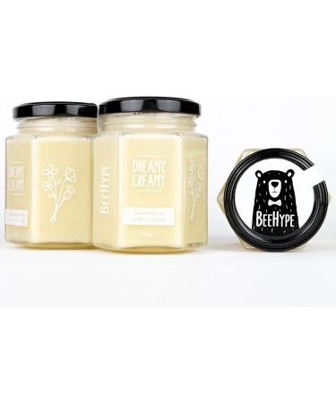 BeeHype Dreamy Creamy - 100% Pure Raw Natural Creamed Set Honey - 230g - Buy Online on SooperMarket.com