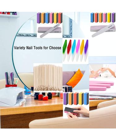 16pcs Nail File Buffer Kit - Coarse Nail Files & Colorful Nail Buffer Set for Manicure/Pedicure - Buy Online on SooperMarket.com