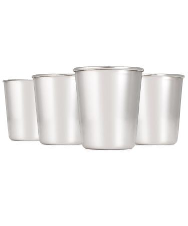 Stainless Steel Kids Cups - Set of 4, 8 oz BPA Free Toddler Cups | HumanCentric - Buy Online on SooperMarket.com