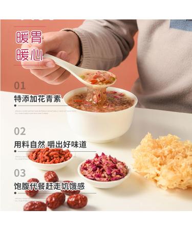 Lotus root powder soup Rose and white fungus soup with lotus root powder Lotus root powder 17.6oz/500g  - Buy Online on SooperMarket.com