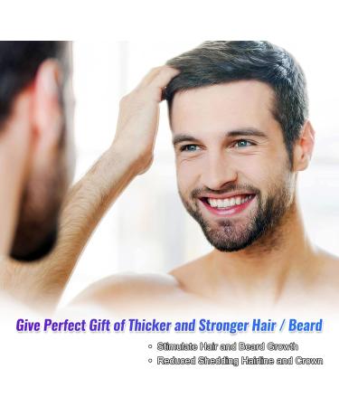 INCELLICE Derma Roller Hair Beard Growth Roller Professional Individual 200 Real Needles 0.5mm Microneedle Roller for Face Derma Scalp Roller Titanium Spikes for Men and Women - Buy Online on SooperMarket.com