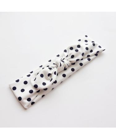COUXILY 3 Piece Baby Girl Headband Set | Boutique Quality Elastic Cotton Hairbands with Bow | Perfect for 6-48 Months - Buy Online on SooperMarket.com
