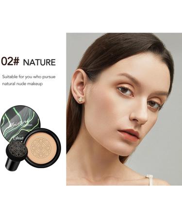 Air Cushion CC Cream 2024 New Mushroom Head Air Cushion CC Cream Air Cushion CC Cream Mushroom Head Mushroom Head CC Cream Foundation Long-Lasting Waterpro of Matte Moisturizing Concealer (Ivory 15g) Ivory 15g - Buy Online on SooperMarket.com
