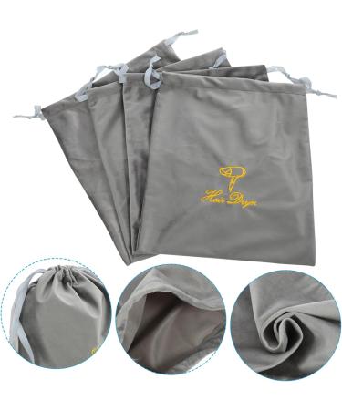 PLAFOPE Hair Dryer Bag 4pcs Hair Dryer Storage Bag Travel Hair Dryer Hair Drawstring Hair Dryer Bags Classic Organizer - Buy Online on SooperMarket.com