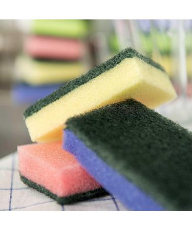 Buy SIDCO 100 x Pot Scrubber Cleaning Sponge | Durable Dishwashing & Kitchen Sponge - Fast International Shipping - Buy Online on SooperMarket.com