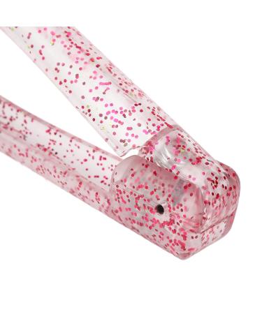 Buy Hair Straightening Splint Comb for Women | Double-Sided Clamp Brush | High-Temperature Resistant Tool for Home Salon | Rose Red Color - Buy Online on SooperMarket.com