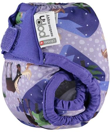 Close Pop-in Premium Bamboo Newborn Cloth Nappy - Soft & Absorbent Reusable with Moose Print - Buy Online on SooperMarket.com