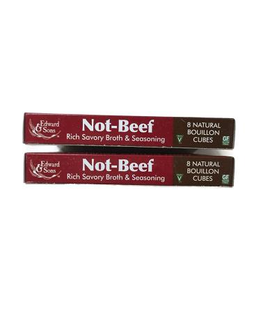 Not-Beef Bouillon Cubes - Set of 2 | Vegan Edward & Sons Bouillon Cubes - Buy Online on SooperMarket.com