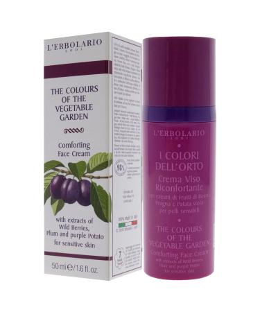 L'Erbolario The Colours of the Vegetable Garden Comforting Face Cream for Women - 1.6 oz | Buy Internationally | Natural Skincare - Buy Online on SooperMarket.com