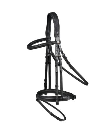 WALDHAUSEN Bridle X-Line Supersoft Black Warmblood
