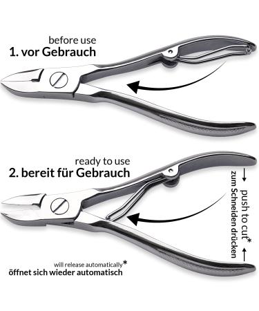 Marqus 5-Part Nail Set for Men and Women - Premium Solingen Manicure Kit - Travel-Friendly Nail Care Essential - Buy Online on SooperMarket.com