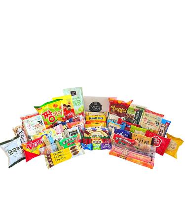 Korean Snack Box Variety Pack - 46 Count Care Package Sampler for Kids & Adults - Buy Online on SooperMarket.com