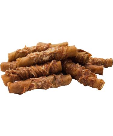 Rollover Chicken Wrapped Porkhide Twists - 10pk 1 count (Pack of 10) - Buy Online on SooperMarket.com