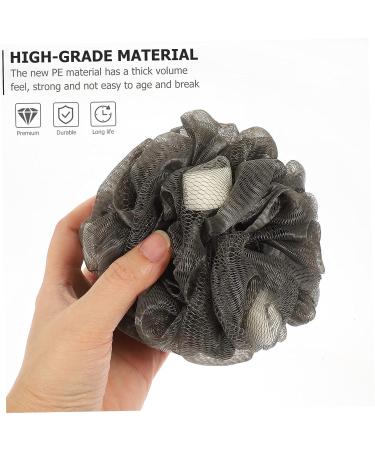 Healeved 4pcs Bath Scrub Ball | Body Scrubber Brush & Loofah Sponge Set | Shower Cleaning Accessories - Buy Online on SooperMarket.com