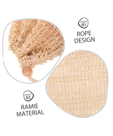 FRCOLOR 30 Pcs Bubble Net Soap Foaming Bags | Eco-Friendly Loofah Pouch & Sisal Soap Saver | Perfect for Handmade Soap & Easy to Hang - Buy Online on SooperMarket.com