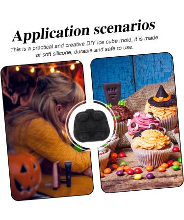 ABOOFAN 1pc Pumpkin Ice Tray Tool Tray Fondant Molds Silicone Ice Reusable Ice Mold Chocolate Forming Box - Buy Online on SooperMarket.com