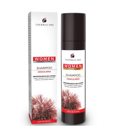 Anti Hairloss Shampoo Thick All Natural Healing Thickening Volumizing Hair Care Products for Women. Algae Ointment for Receding Hairline & Dandruff Anti-Hair Loss Regrowth Therapy