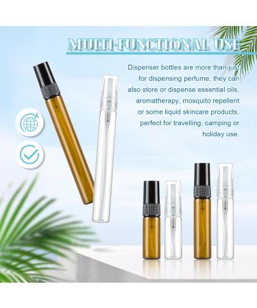 Dbuwqips 28 Pieces Travel Perfume Atomizer Perfume Holder Travel Refillable Travel Perfume Bottle Perfume Refillable for Perfume Dispensing Aromatherapy - Buy Online on SooperMarket.com
