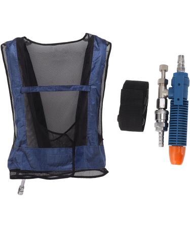 Air Compressed Cooling Vest Manual Knob Air Conditioner Waistcoat for Forging - Buy Online on SooperMarket.com