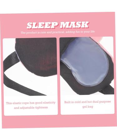 Cooling Eye 4pcs Ice Mask Patches - 3D Eye Pack for Soft Blindfold, Travel & Sleeping - Ice Eye Masks for Sleep - Eyeshade Patch - Buy Online on SooperMarket.com