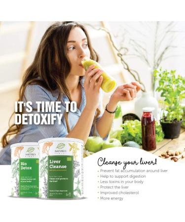 Nutrisslim Liver Cleanse Powder 125g - Natural Blend of 4 Superfoods for Liver Detox | Vegan Friendly - Buy Online on SooperMarket.com