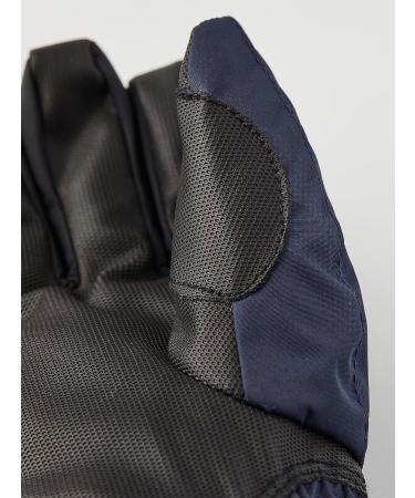 Hestra Gauntlet CZone Junior Glove | Waterproof & Insulated Kids Gloves for Winter - Dark Navy/Turquoise, Size 5 - Buy Online on SooperMarket.com