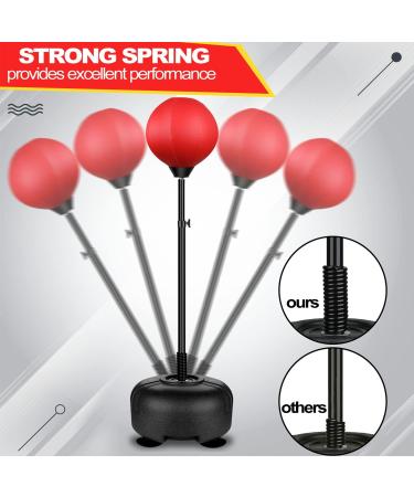 Rovtop Kids Punching Bag Set - Height Adjustable Stand, Boxing Gloves, Speed Ball - Perfect Christmas/Birthday Gift for 4-8 Year Old Boys & Girls - Buy Online on SooperMarket.com