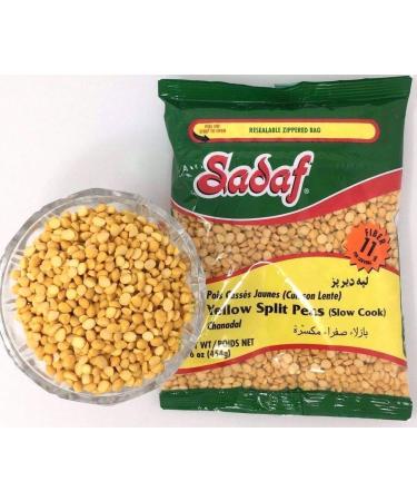 Yellow Split Peas Slow Cook 16 oz. (454g) - Pack of 2 | Premium Quality - Buy Online on SooperMarket.com