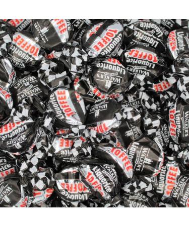 Liquorice Toffees 225g Sweet Pouch