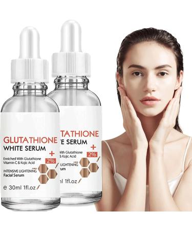 Trendyfave Glutathione Collagen Glow Kojic Acid Serum Vitamin C Serum For Face Reduce Dark Spot Shrink Pores & Improve Skin Tone Glutathione Face Serum 30ml 1 - Buy Online on SooperMarket.com