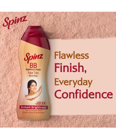 Buy Spinz BB Talc 100g - Instant Glow for Spots & Blemishes | International Shipping Available - Buy Online on SooperMarket.com