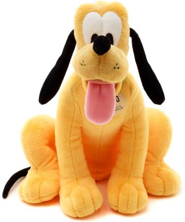 Disney Store Official Pluto Small Soft Toy 25cm - Iconic Cuddly Character with Characterful Expression - Suitable for All Ages - Buy Online on SooperMarket.com