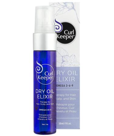 CURL KEEPER - Dry Oil Elixir (1 oz) Rich In Omega 3-6-9