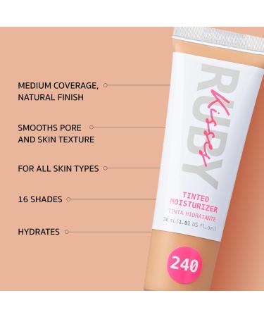 Ruby Kisses Tinted Moisturizer | Hydration & Skin Perfection | Blur Pores & Fine Lines | Golden Beige - All-Day Comfort Wear - Buy Online on SooperMarket.com