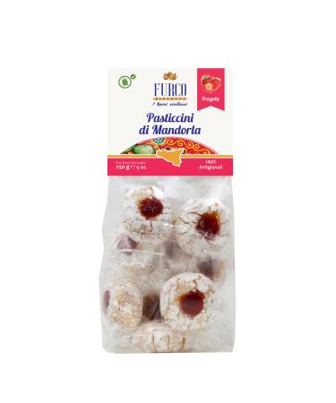Furco Biscotti Artisan Italian Almond Biscuits 250g (Strawberry) - Italian Biscuits