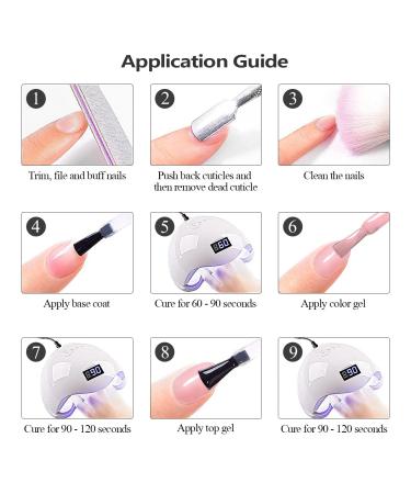 Nude Gel Polish Opaque Pink Mavue Skin Tone 15ml - Soak Off UV LED Cured Nail Gel Polish - Buy Online on SooperMarket.com