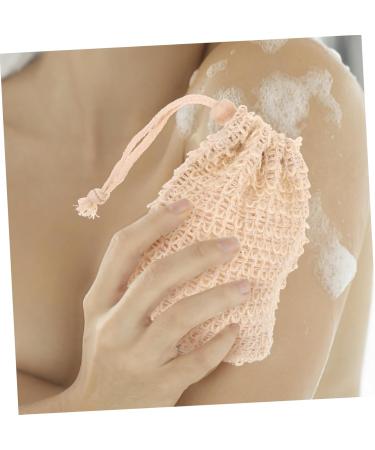 Mikinona 10pcs Net Bathing Soap Pouch Exfoliating Scrub Towel Bathing Supply Soap Foaming Ramie - Buy Online on SooperMarket.com